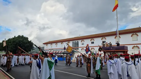 regulares homenaje caídos