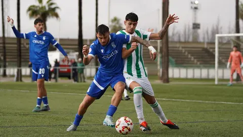 Una imagen del partido disputado este domingo en la Ciudad Deportiva del Córdoba