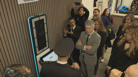 marlaska en la frontera inteligente de melilla