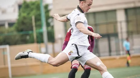 Ñete ha marcado el tanto de la igualada para la AD Ceuta 'B'