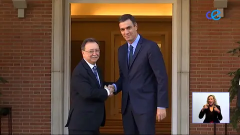 Vivas y Pedro Sánchez