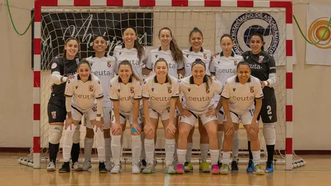 Formación del Ceuta Femenino, este sábado en Cáceres