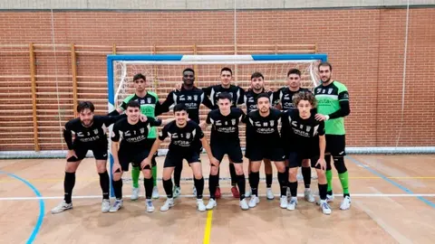 Formación de la UA Ceutí, este sábado en Leganés