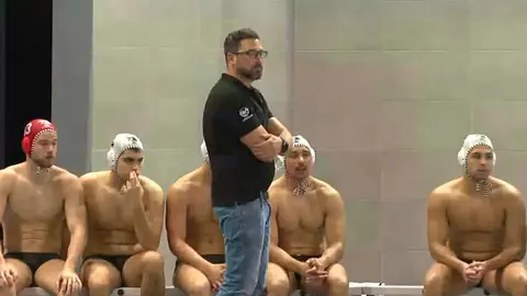 Peter Kubiscko, este sábado en el banquillo del equipo ceutí