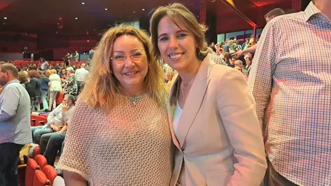 Yolanda Aparicio e Isabel Araque