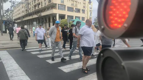 gente semáforo