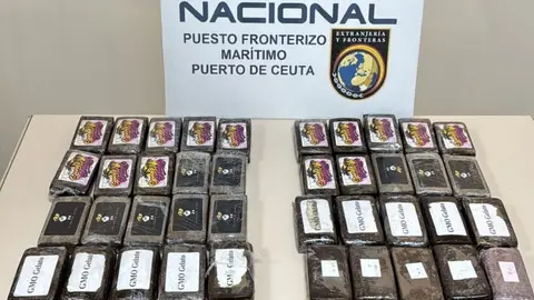 droga puerto policía