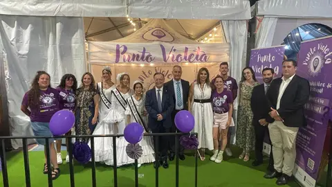 punto violeta feria