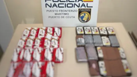 detenidas hachís policía