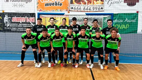 Formación de la UA Ceutí, este sábado en Alcalá de los Gazules