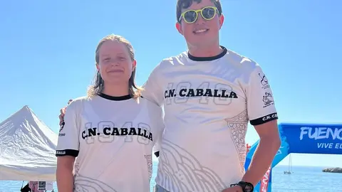 Los ceutíes Luna Aguilera y Nacho Gaitán, este sábado en Fuengirola