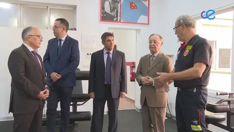 vivas visita bomberos