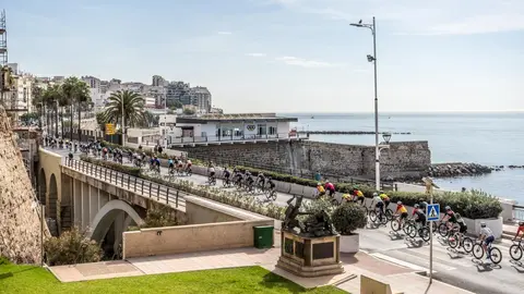 Una imagen del reconocimiento del sector de ciclismo