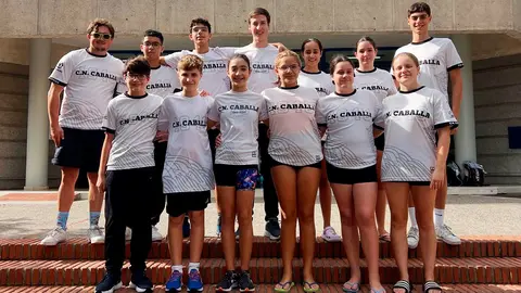 Los nadadores ceutíes, este sábado en Algeciras