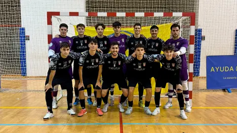 Formación del Ceutí, este miércoles en el Complejo Deportivo Ciudad de Cádiz