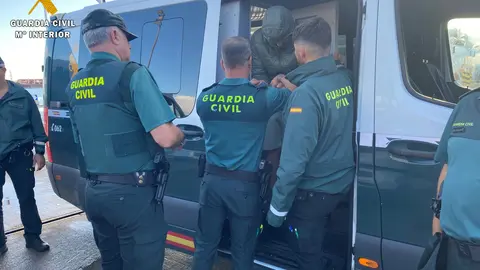 GUARDIA CIVIL OPERACIÓN BARQUERA