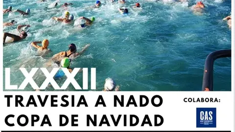 Cartel anunciador de la Travesía Copa de Navidad