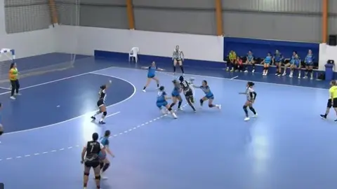 Jugada del definitivo gol de Ruth Lufilo para el Estudiantes