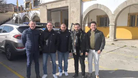 Foto FSC-CCOO visita trabajadores Defensa