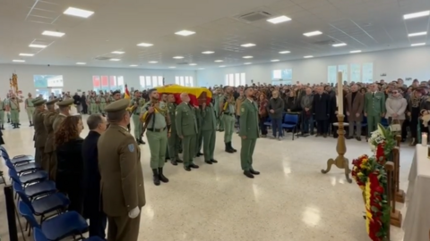 honras f&uacute;nebres legi&oacute;n