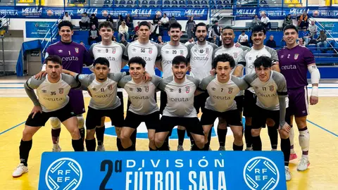 Formaci&oacute;n del Ceut&iacute;, este s&aacute;bado en el pabell&oacute;n 'Javier Imbroda' de Melilla