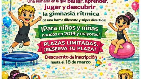 Cartel anunciador del Campus DiverGym