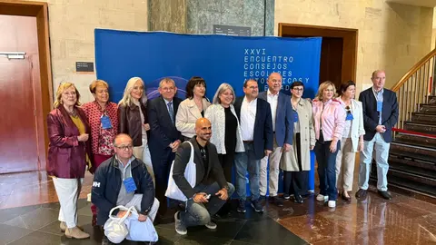 Presidentesas de los Consejos escolares aut&oacute;nomicos, presidente de los foros y presidenta del Consejo Escolar del Estado