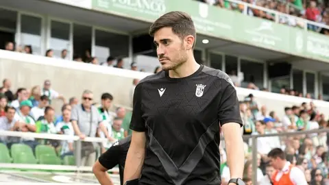 Antonio Jos&eacute; S&aacute;nchez, durante un partido de esta temporada