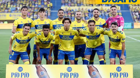 Once inicial de la UD Las Palmas, el pasado domingo contra el Albacete