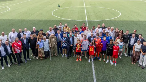 Rafael Louz&aacute;n y el seleccionador nacional, Luis de la Fuente, ya estuvieron la semana pasada en Ceuta dando su apoyo a los caballas