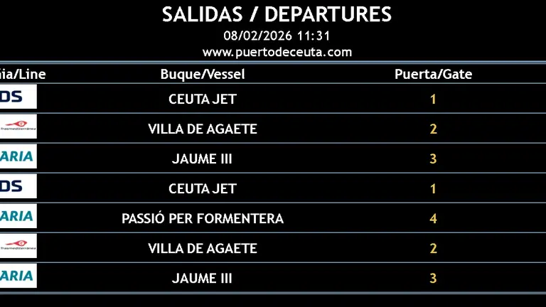 El tráfico marítimo se reestablece progresivamente