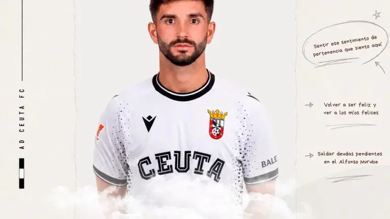 El Ceuta hace oficial el regreso de Ale Meléndez