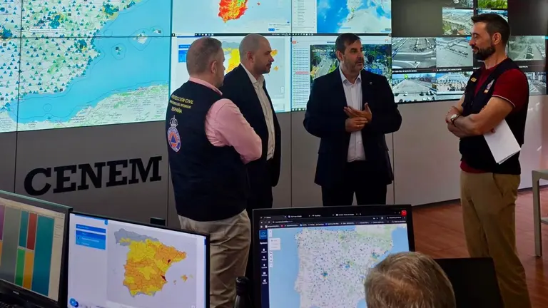 Pérez Triano prepara los días críticos de la OPE en el Centro Nacional de Emergencias