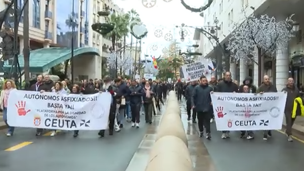 autónomos manifestación