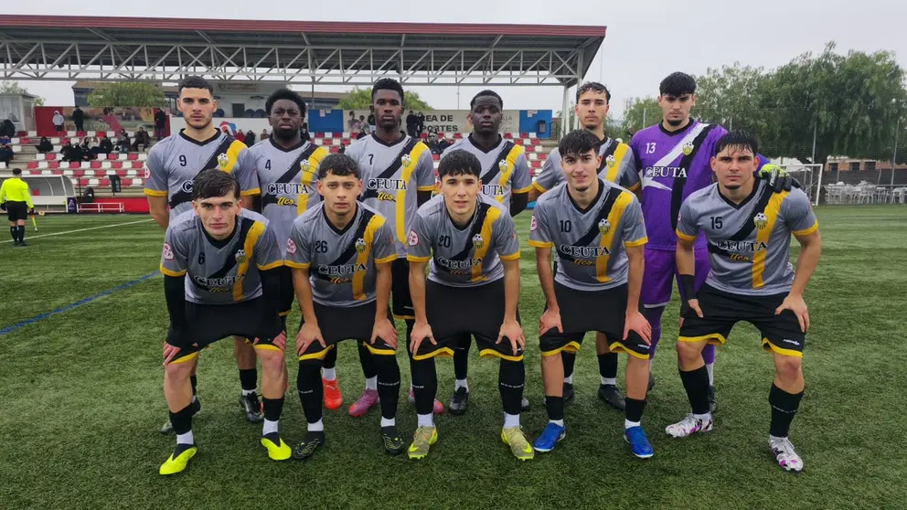 Formaci&oacute;n del Sporting Atl&eacute;tico, este domingo en Armilla