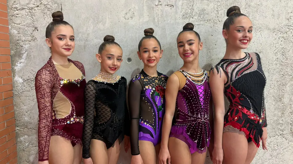 Las cinco gimnastas ceut&iacute;es consiguieron medalla en Trebujena