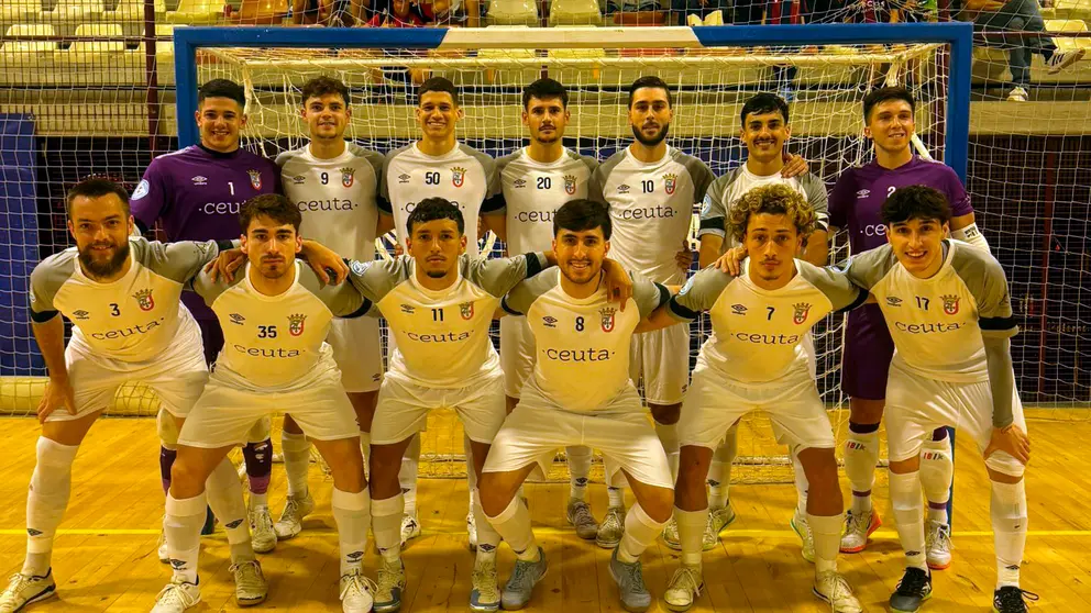 Formaci&oacute;n de la UA Ceut&iacute;, este s&aacute;bado antes de medirse al Levante