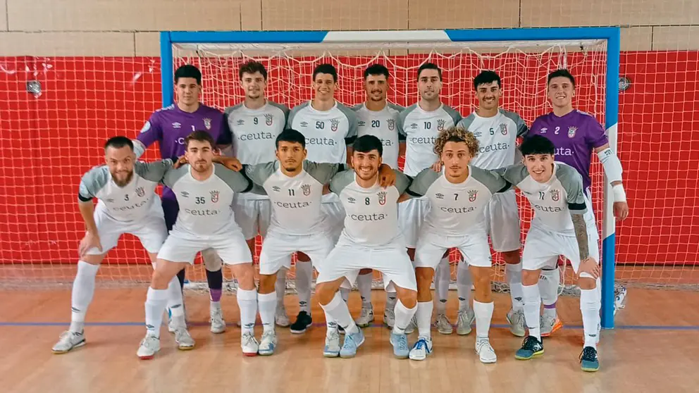 Formaci&oacute;n de la UA Ceut&iacute;, antes de medirse este s&aacute;bado al Bar&ccedil;a Atl&egrave;tic