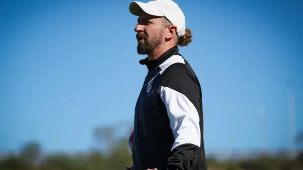 David 'Polaco', entrenador de la AD Ceuta FC 'B'