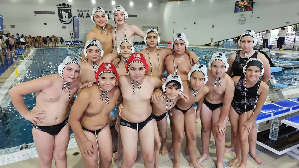 El equipo alev&iacute;n del CN Caballa, en Marbella