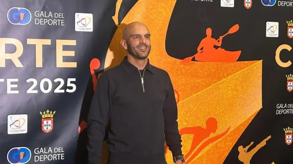 Vilal Ahmed, en una imagen de la Gala del Deporte de Ceuta