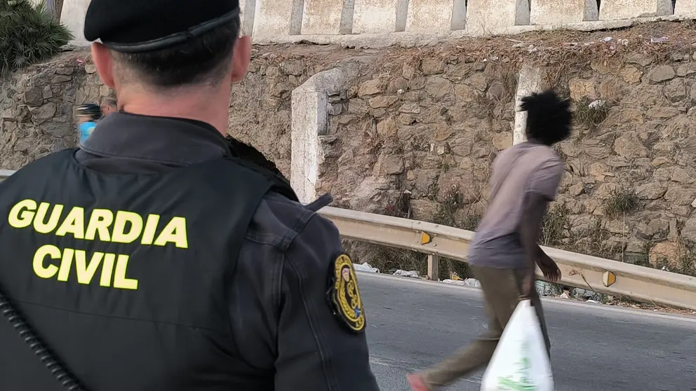 guardia civil inmigrante