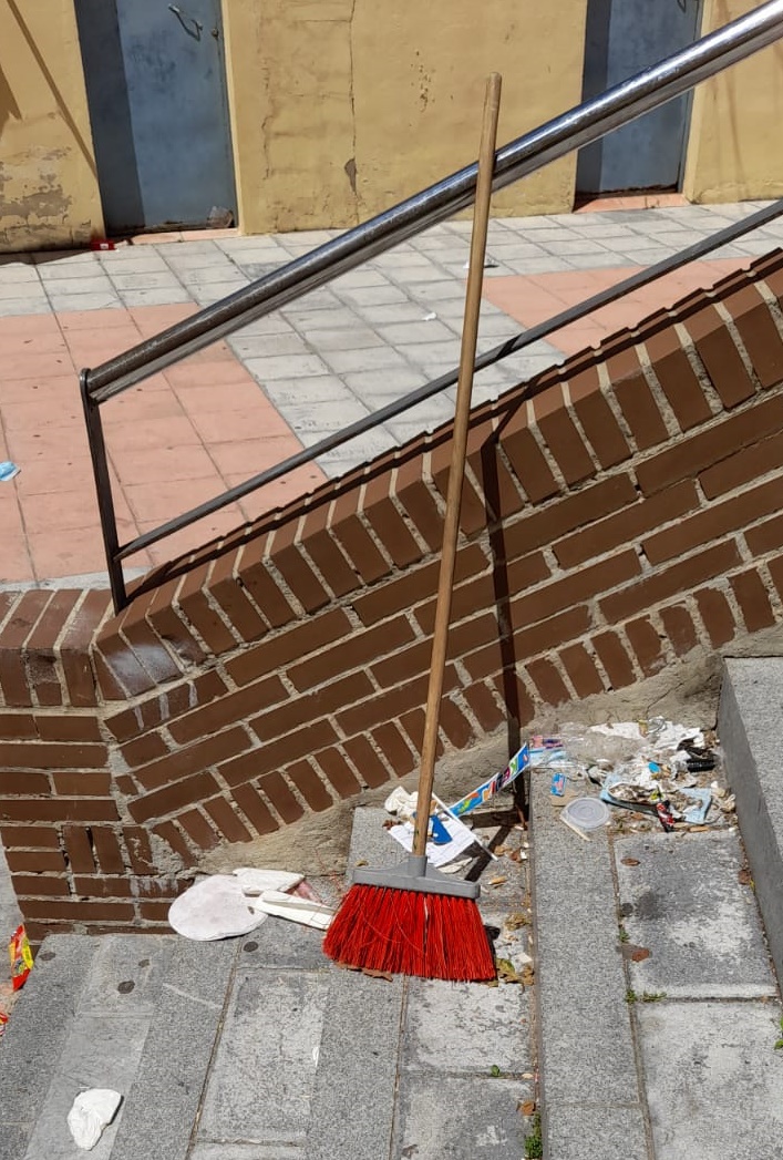 Trace Barriadas basura