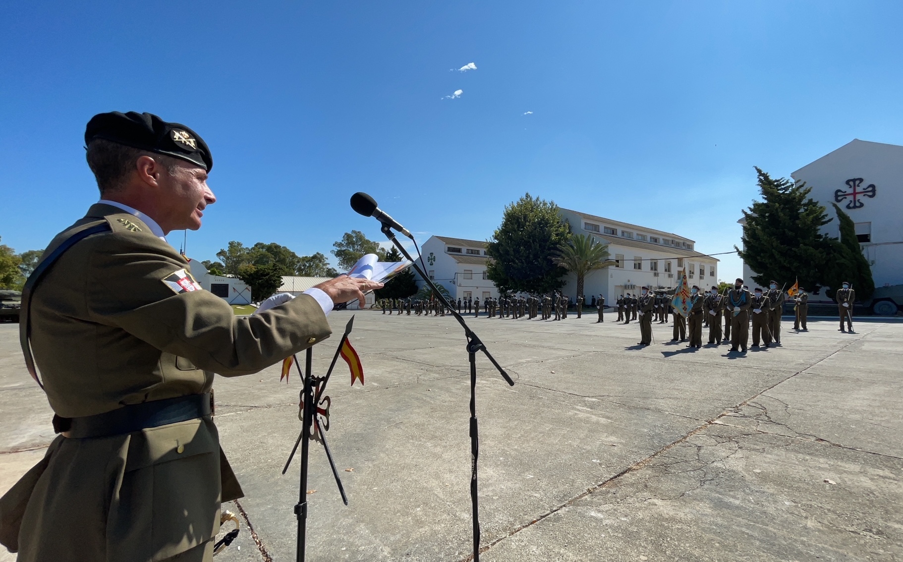 03.-Alocucion Coronel Jefe del Regimiento Montesa