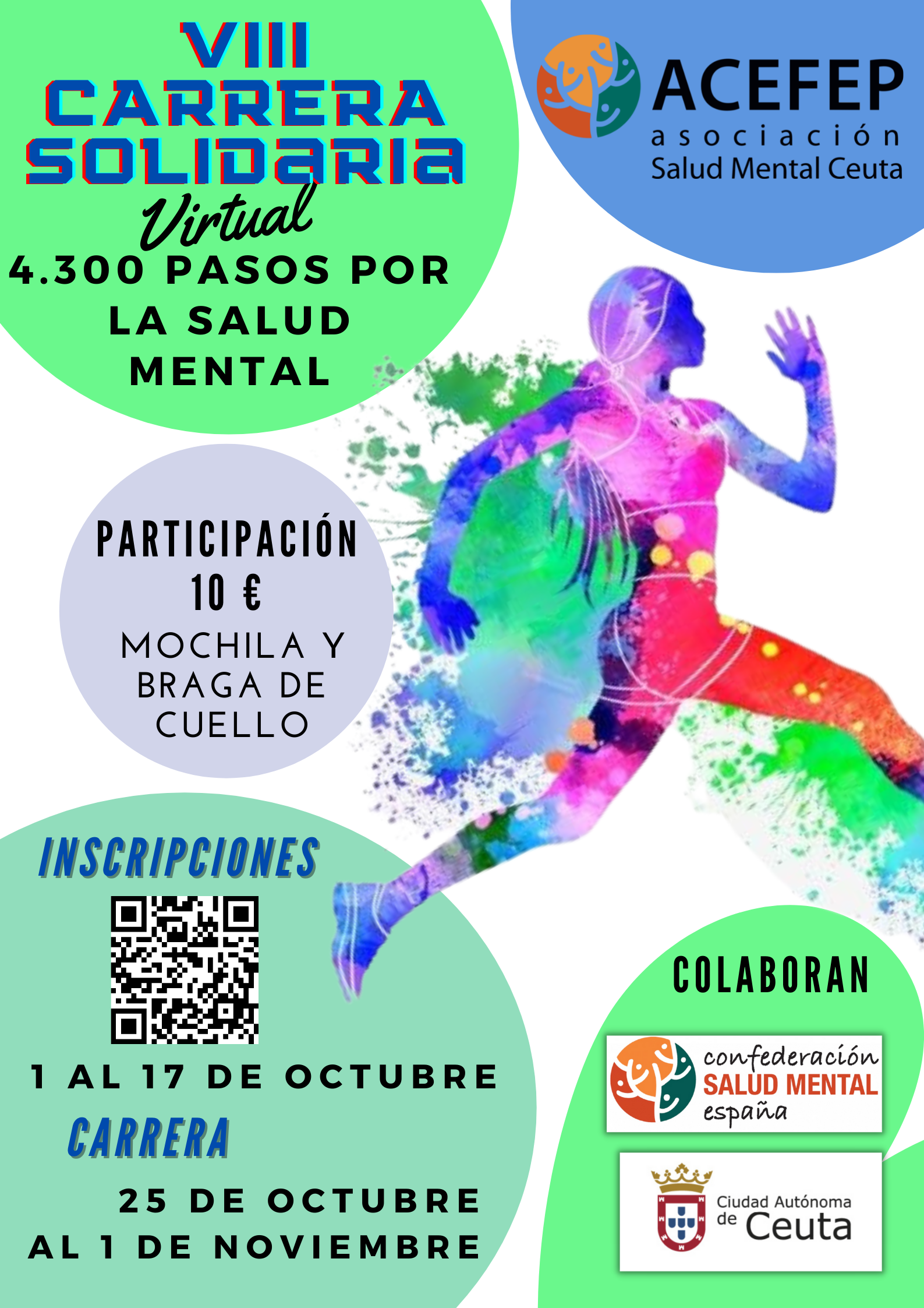 Cartel VIII CARRERA SOLIDARIA