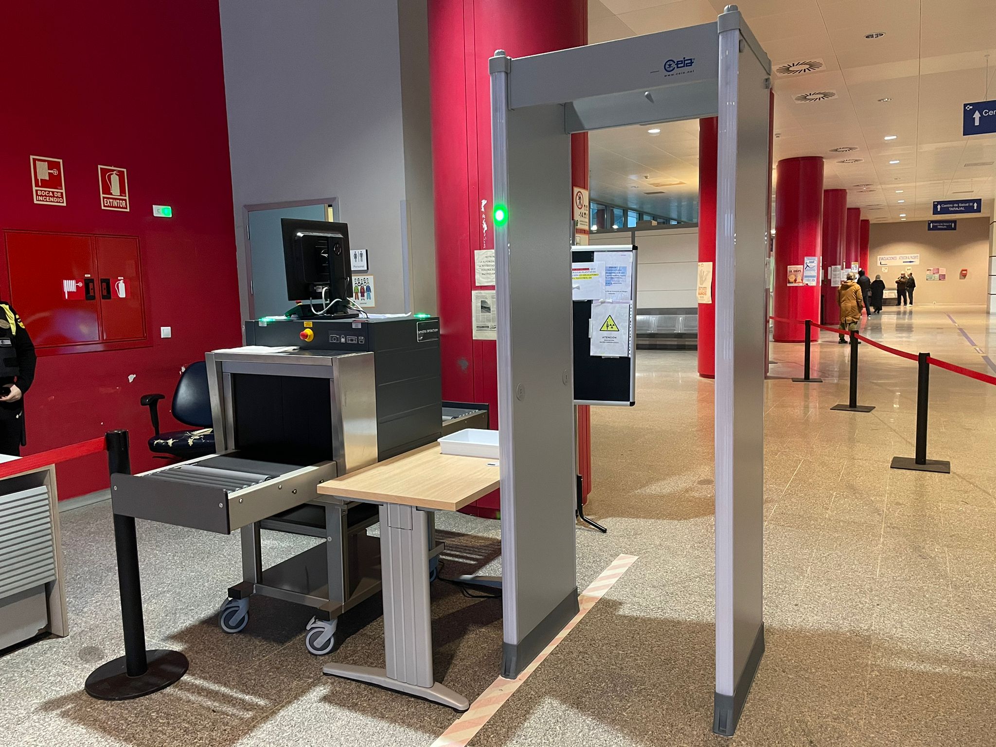 arco seguridad hospital