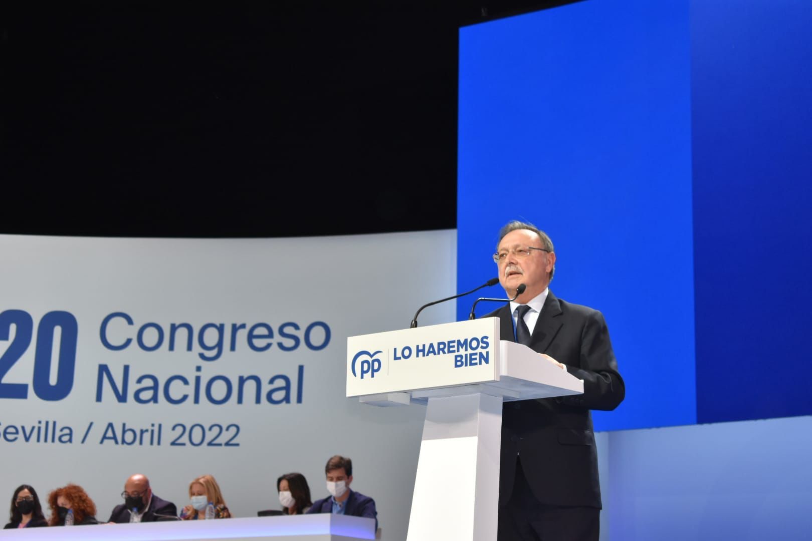 Juan Vivas XX Congreso Nacional PP
