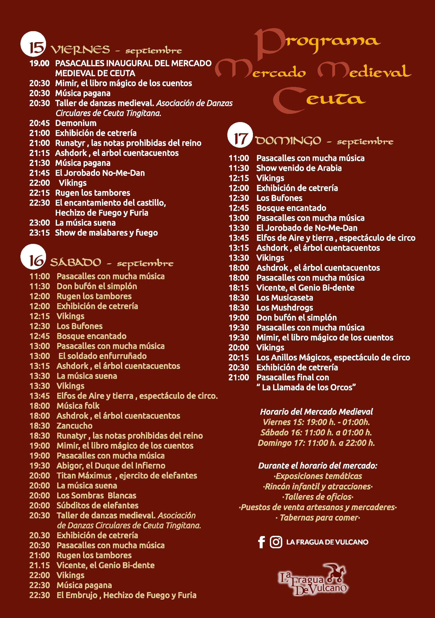 Programa Mercado Medieval
