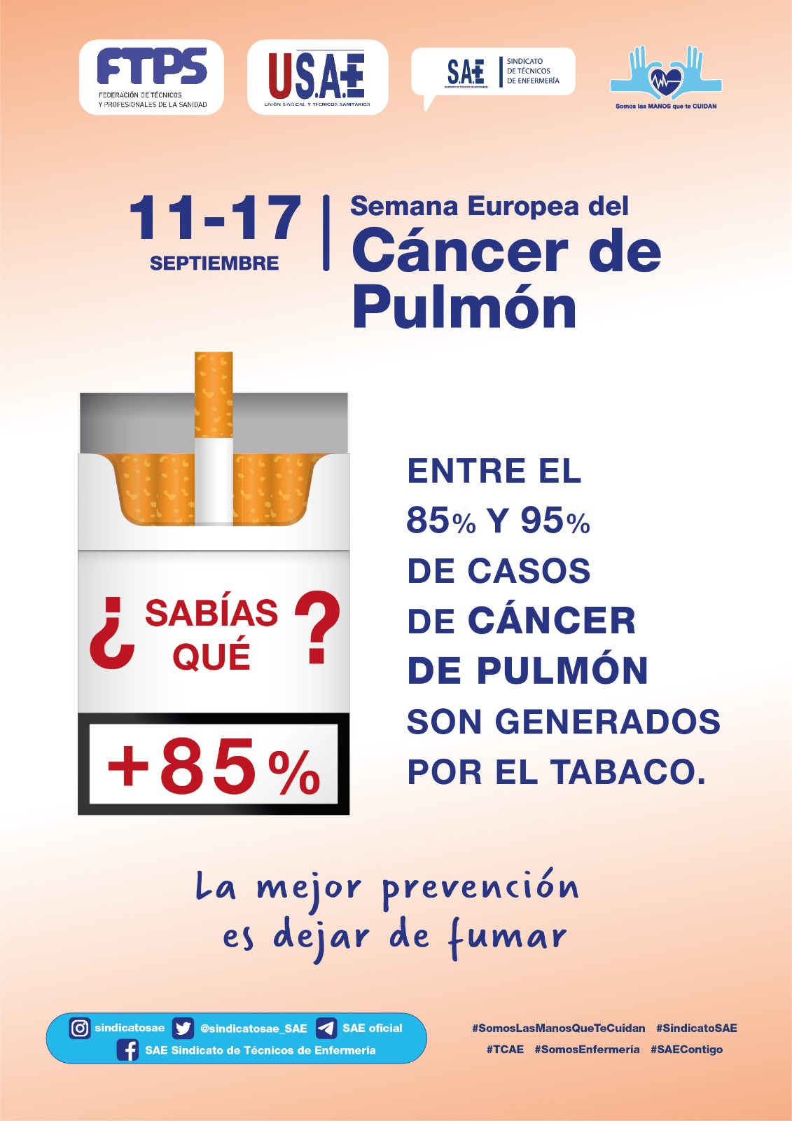 CARTEL CANCER DE PULMON