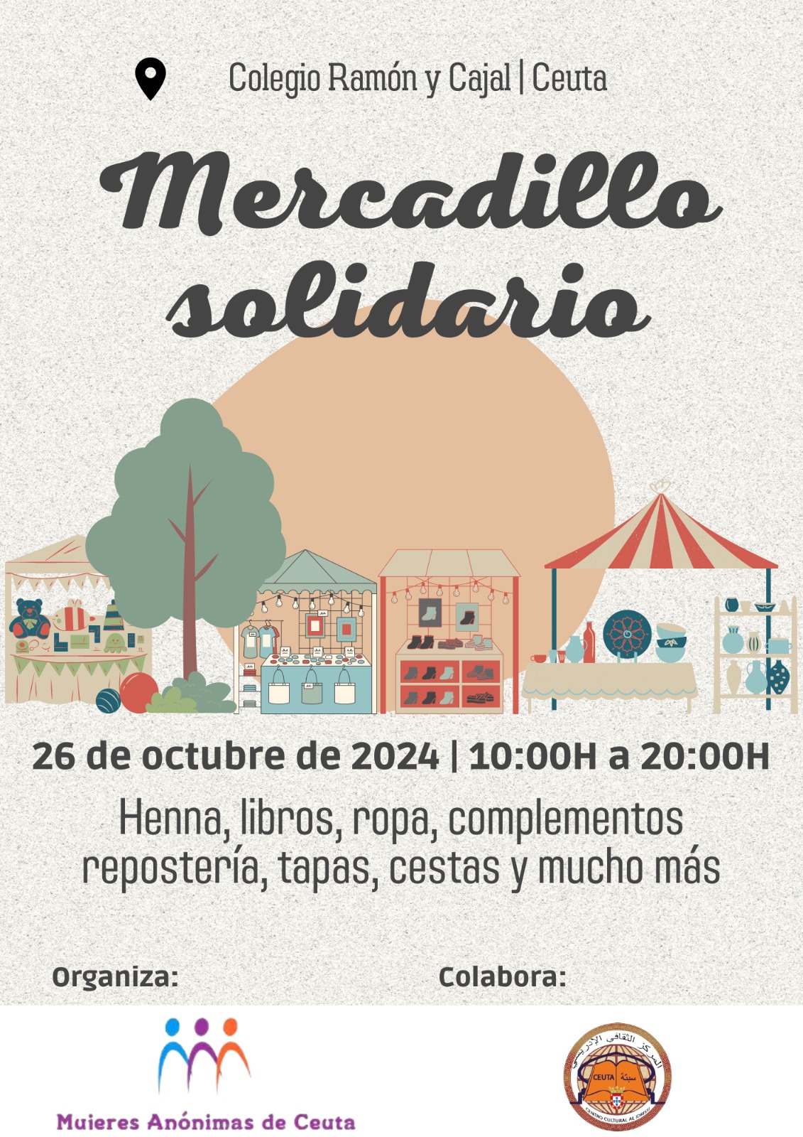 Mercadillo mujeres anónimas 2024